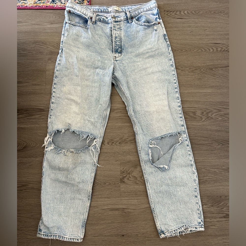 Abercrombie & Fitch high rise jeans